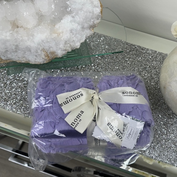 Sonoma Lavender Eye Spa Mask in Bellflower Rose Purple NEW - Picture 4 of 16